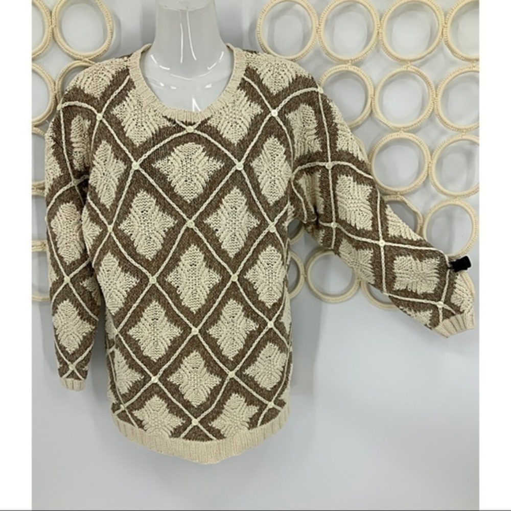 Jennifer reed hand knit vintage silk blend sweater